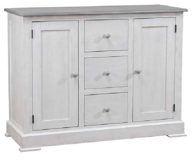 Urban Styles Furniture Newark Almond/Smoke Gray Server-0