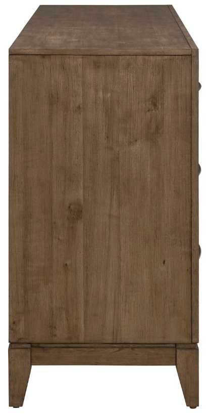 Liberty Furniture Shaker Lakes Harvest Brown Dresser-3