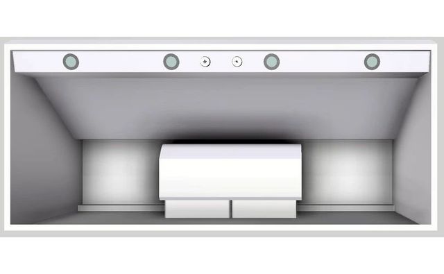 Vent-A-Hood® 54" White Wall Hood-3