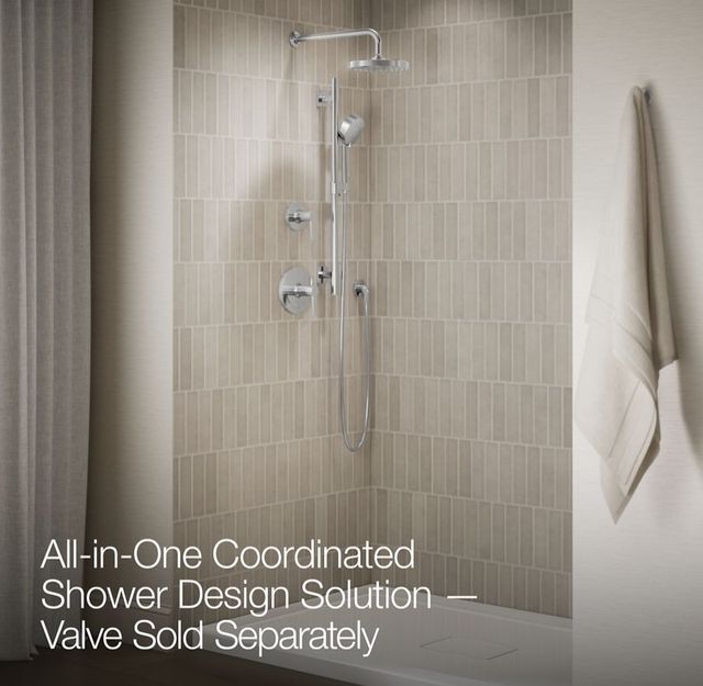 KOHLER® Awaken® Polished Chrome 2.5 GPM Showering Kit-4