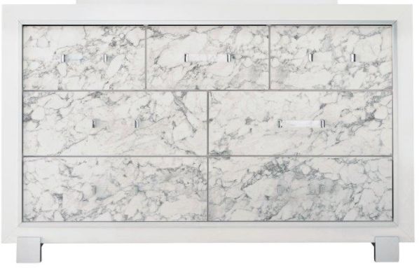 Global Furniture USA Santorini White Dresser-1