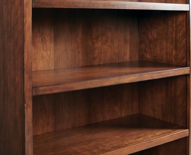 Riverside Furniture Clinton Hill Classic Cherry Drawer Bookcase-3