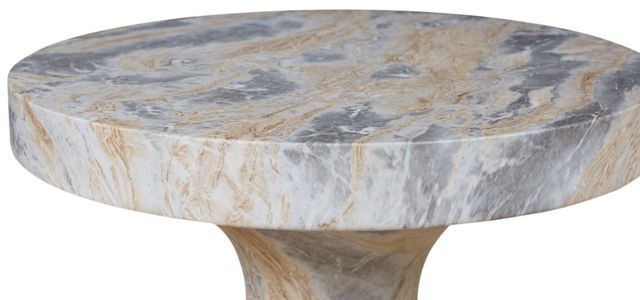 Bassett® Furniture Castelli Marble Round Side Table-1