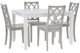Powell® Maui 5-Piece Gray/White Dining Set-0