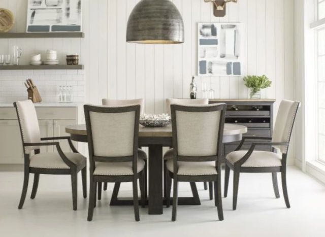 Kincaid® Plank Road Charcoal/White Howell Arm Chair-2
