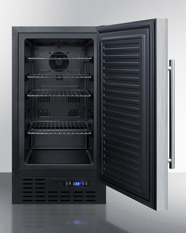 Summit® 2.7 Cu. Ft. Stainless Steel Under the Counter Refrigerator-2