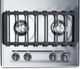 Summit® 30" Chrome Gas Cooktop-2
