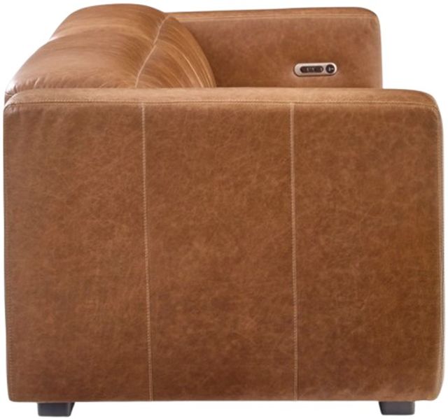 Flexsteel® Austin Chestnut Power Reclining Sofa with Power Headrest-3