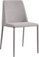 Moe's Home Collection Nora 2-Piece Light Grey Dining Chair Set-0
