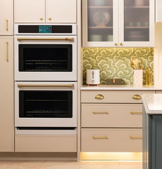 Café™ Professional Series 30” Matte White Smart Double Electric Wall Oven with Convection-4