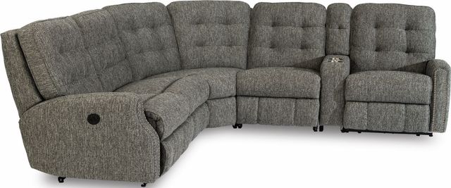 Flexsteel® Devon Onyx Power Reclining Sectional-0