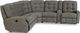 Flexsteel® Devon Onyx Power Reclining Sectional-0
