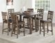 Steve Silver Co.® Saranac Set of 2 Mocha Counter Chairs-3