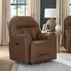 Best® Home Furnishings Customizable Suitably Leather Power Swivel Glider Recliner with Tilt Headrest-1