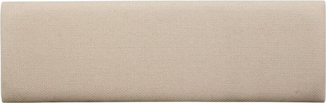 Magnussen Home® Tristan Beige/Swiss Coffee Backless Bench with Upholstered Seat and U-Shaped Legs-3