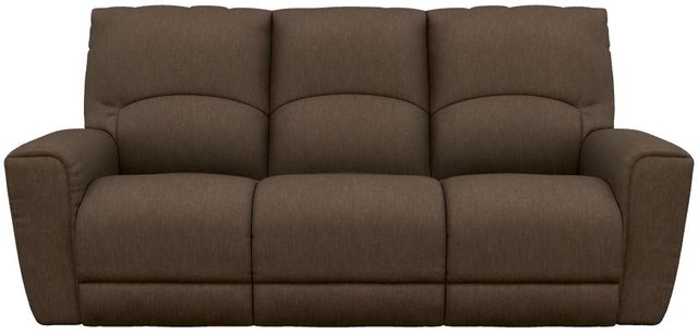 La-Z-Boy® Cassian Teak Power Reclining Sofa with Headrest-1