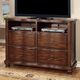 Furniture of America® Bellavista Brown Cherry Media Chest-1