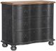 Legacy Classic Vintage Market Barnwood Oak/Kettle Black 3-Drawer Chest-0
