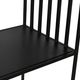Dovetail Furniture Ramar Black Gunmetal Bookcase-1