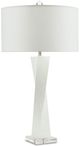 Currey & Company Chatto Antique White/Off-White Table Lamp-1