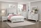Homelegance® Theodora Pearl White Eastern King Panel Bed-1