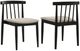 Coaster® Cullen 2-Piece Black/Wheat Dining Side Chair Set-0