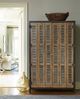 Universal Explore Home™ Libations Bisque/Cobalt Black Locker-1