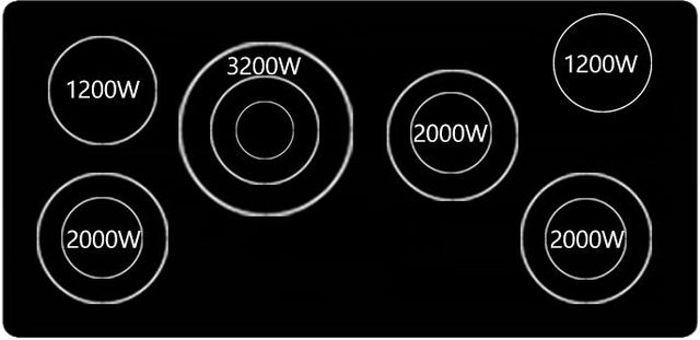 Viking® Professional Series 45" Stainless Steel Electric Cooktop-1