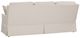 Fairfield® Customizable Kelly Skirted Sofa with Three Knife-Edge Backs over Three Seats-2