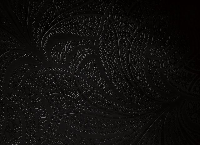 Kohler Sartorial™ Paisley Caxton® Black Sartorial Paisley 20" Rectangular Undermount Bathroom Sink-3
