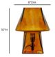 TOV Furniture Luca Amber Glass Table Lamp-2