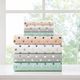 Olliix by Intelligent Design White/Gold Full Metallic Dot Printed Sheet Set-3