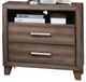 New Classic® Home Furnishings Harrisburg 4-Piece Walnut Eastern King Bedroom Set-2