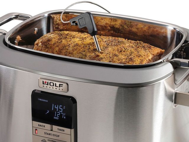 Wolf Gourmet® Brushed Stainless Knob Multi-Function Cooker-2