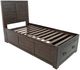Jofran Inc. Jackson Lodge Brown Youth Twin Panel Storage Bed-0