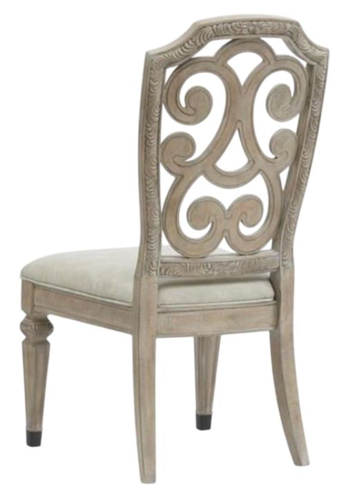 Magnussen Home® Marisol Fawn Dining Side Chair with Upholstered Seat-3