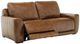 Liberty Furniture Blake Venetian Honey Leather Power Reclining Loveseat with Power Headrest-1