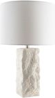 Surya Marie Natural White Table Lamp-0