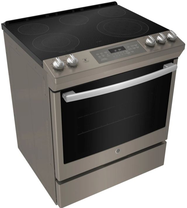 GE® 30" Slate Slide-In Electric Range-2