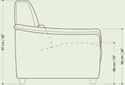 Natuzzi Editions Astuzia Double Reclining Sofa-3