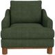 International Furniture Direct Olimpia Olive Arm Chair-2