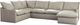 Jackson Furniture Ciampino 3-Piece Ice Modular Sectional-0