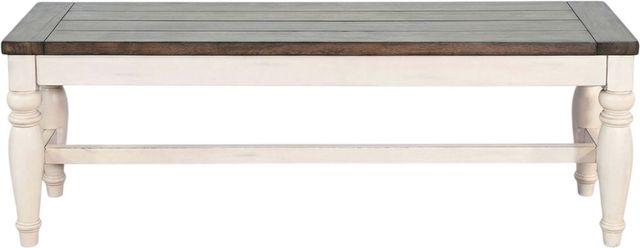 Sunny Designs™ Pasadena Buckskin/White Bench -2