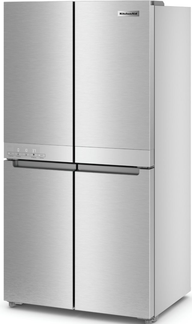 KitchenAid® 36" 19.4 Cu. Ft. PrintShield™ Stainless Steel Counter Depth French Door Refrigerator-2