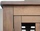 International Furniture Direct Natural Parota Brown Cabinet-4