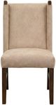 International Furniture Direct Forge Brown/Ivory Dining Side Chair-2