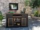 International Furniture Direct Pueblo Black/Brown Bar-1