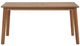 Signature Design by Ashley® Janiyah Light Brown Wooden Outdoor Dining Table-1