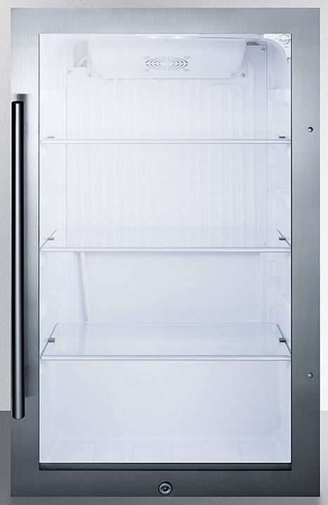 Summit® 3.1 Cu. Ft. Stainless Steel Beverage Center