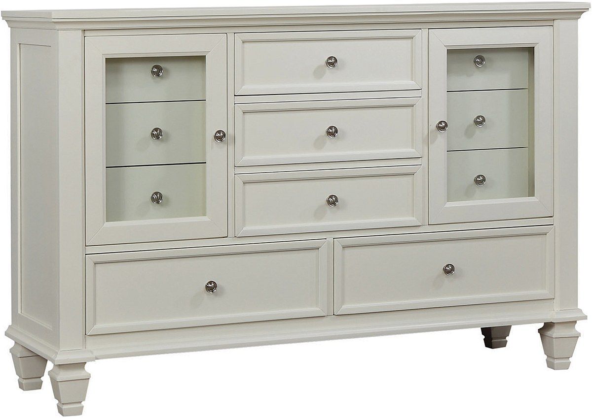 Coaster® Sandy Beach White Dresser